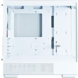 Caja de PC - ZALMAN - P10 - Mini torre - M-ATX - Blanco - Vidrio templado - USB-C y A-RGB Caja de PC - ZALMAN - P10 - Mini torre - M-ATX - Blanco - Vidrio templado - USB-C y A-RGB