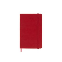 Moleskine DHF212DC2Y26 Agenda Diaria 2026 Tapa Dura 12 Meses 9x14 cm Rojo con Goma Elástica Precio: 23.94999948. SKU: B15V6WNLHC