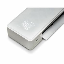 Warm Tech WAR5411074217914 Calefactor Eléctrico de Pared 2000W Cerámico WiFi 240V, hasta 50m³ Blanco