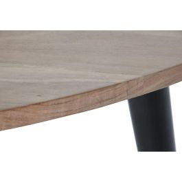 Mesa de Centro DKD Home Decor Metal Acacia 90 x 90 x 76 cm