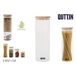Tarro Boro Ottico Bamboo 9x27 cm - Quttin (12 Unidades) Precio: 41.68999945. SKU: B18K4XEGYN