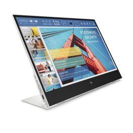 HP E14 G4 Monitor Portátil, Listo para Trabajar en Cualquier Luz, Pantalla Brillante con Un Solo Cable USB-C