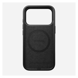 Nomad Modern Leather Case para Apple iPhone 17 Pro - Funda de Cuero Bronceado/Tan con Protección Militar y Compatibilidad MagSafe