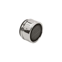 Edm Atomizador de grifo cromado para bañera, acero inox., rosca macho 28x100