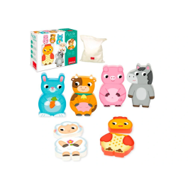 Goula Puzles Magneticos Intercambiables Granja 455245