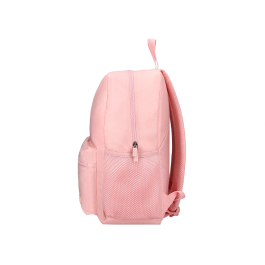 Liderpapel Mochila Core Rosa 15L con Compartimento Lateral Elástico para Botella, Diseño Ligero y Brazos Acolchados, Dimensiones 400x125x300 mm