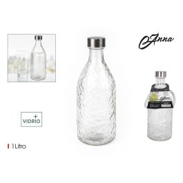 Botella de vidrio con tapón de metal 1Lt Anna (12 Unidades) Precio: 28.78999948. SKU: B1GJ5ZSVTM