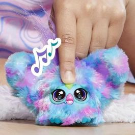 HASBRO Furby Mer-May Furblet Mini Electrónico K-pop con Clip de Llavero, +45 Melodías y Sonidos