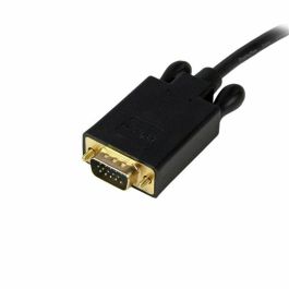 Adaptador DisplayPort a VGA Startech DP2VGAMM10B 3 m Negro Adaptador DisplayPort a VGA Startech DP2VGAMM10B 3 m Negro