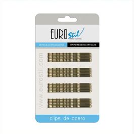 Eurostil Clips Ondulados Bronce 70mm, Cartón 24 Unidades Precio: 1.68999974. SKU: S4244533