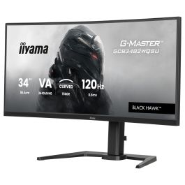 iiyama GCB3482WQSU-B1 34" UltraWide Quad HD 3440 x 1440 120Hz 0.6ms Curvo 21:9 HDR400 FreeSync Premium