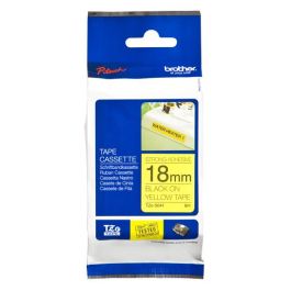 Brother TZeS641 Cinta Rotuladora Laminada Súper Adhesiva Texto Negro Sobre Amarillo 18mm x 8m Precio: 19.49999942. SKU: B18QQRR869