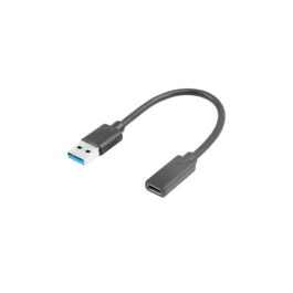 LANBERG AD-UC-UA-03 Cable USB USB 3.2 Gen 1 (3.1 Gen 1) 0,15 m USB Type A a USB Tipo C Negro Precio: 6.95000042. SKU: S5604067