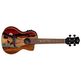 LUNA Ukelele Concierto Vista Deer con Preamplificador Fishman Kula y Funda Precio: 330.50000016. SKU: B16EAPFAWR