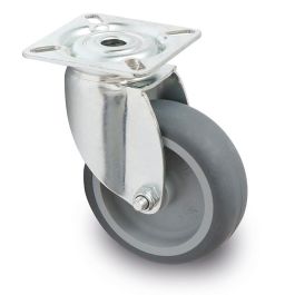 Tente Rueda Giratoria Agila Aro Goma Ø75 mm Plástico Zincado Doble Hilera Bolas Sin Freno 75 kg Precio: 6.89000015. SKU: B19V2G9JZG