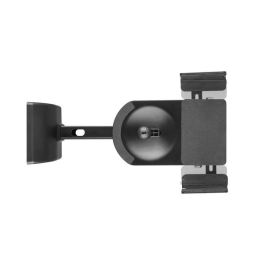 Vivolink Soporte de pared universal para altavoces con inclinación/giro, hasta 15kg, negro, 2 unidades