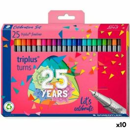 Set de Rotuladores Staedtler Triplus Fineliner 334 (10 Unidades) Set de Rotuladores Staedtler Triplus Fineliner 334 (10 Unidades)
