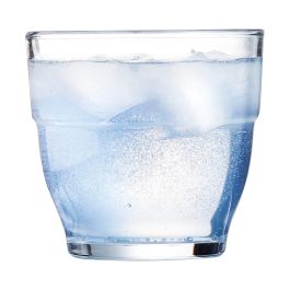 Arcoroc Forum - Set de 6 Vasos Bajos de Vidrio Templado Extrarresistente 23 cL, Aptos Lavavajillas y Microondas