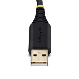 Cable USB Startech 1P3FFCB-USB-SERIAL Negro 1 m