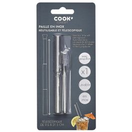 Pajita Reutilizable Inox Con Escobilla Cook Concept