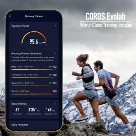 Smartwatch Coros WAPX2-PNK Negro Rosa 1,2"
