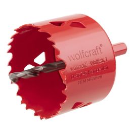 Wolfcraft Sierra de corona bimetal Ø65 x 40 mm, profundidad corte 40 mm, dentado progresivo HSS para madera, metal y plástico, máx 1850 rpm Precio: 13.89000019. SKU: B1KAAX3BCG