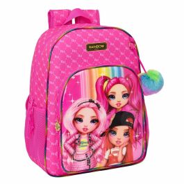 Mochila Escolar Rainbow High Fucsia 33 x 42 x 14 cm Precio: 19.89000057. SKU: S4306251