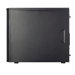 Fractal Design CORE 1100 Mini Tower PC Negro - FD-CA-CORE-1100-BL - Compatible con micro ATX/Mini-ITX, Ventilador 120mm