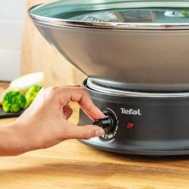 TEFAL - Wok con tapa de vidrio - WO300010 TEFAL - Wok con tapa de vidrio - WO300010