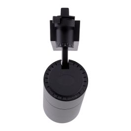 Foco Carril LED 30W 2700Lm CRI90 4200K Monofásico Antideslumbrante HO-FC-30W-AD-B-W 40000H Negro