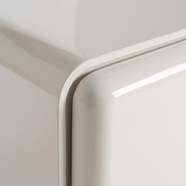 Mesita Lacado Crema Dm Dormitorio 56,50 X 42,50 X 56,50 cm