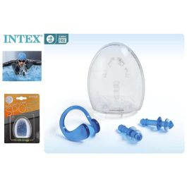 Intex Tapones para oidos y clip nasal (+ 8 años)
