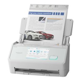 Fujitsu ScanSnap iX2500 - Escáner A3 de Documentos, Inalámbrico (Wi-Fi 6), Pantalla Táctil a Color, Alimentador Automático 100 Hojas, Blanco - Compatible con Mac y Windows