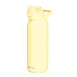 QUOKKA BOTELLA TERMO NIÑOS 700ML ACERO INOXIDABLE CON BEBEDERO SIPPER TIDE PASTEL YELLOW - COLOR AMARILLO PASTEL Precio: 12.3662. SKU: B15VDD3XAA