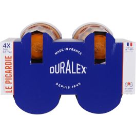 Duralex Set 4 Vasos Picardie 36 cl Ambar 8.8x12.4 cm