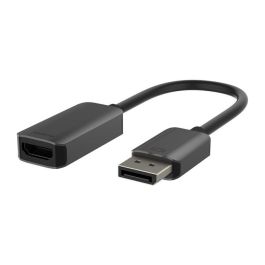 Belkin AVC011btSGY-BL Adaptador Activo de DisplayPort a HDMI, 4K HDR, Negro/Gris, 0,22 m Precio: 51.49999943. SKU: B1EGAVAG9N