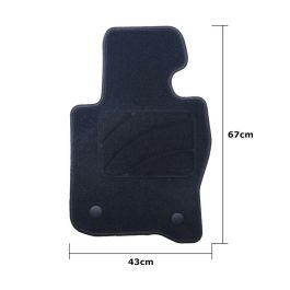 Set de Alfombrillas para Coche OCC Motorsport OCCBW0051 Bmw F32 Serie 4 Coupe 5 Piezas