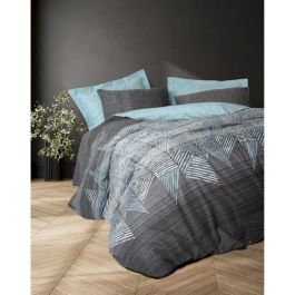 Juego de Cama de Algodón 100% Antracita - Incluye 1 Funda Nórdica 220x240 cm y 2 Fundas de Almohada 60x60 cm - ASI8684283424504 Precio: 37.50000056. SKU: B1KBFS9M5Z