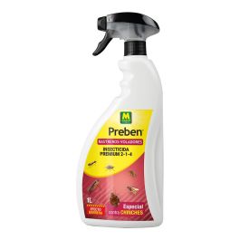 Massó Preben 231624 Insecticida Total 1 l - Eficaz contra Cucarachas, Chinches, Hormigas, Moscas y Mosquitos, Efecto Residual 3 Meses Precio: 14.88999985. SKU: S7904599