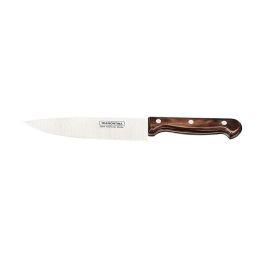 Tramontina Cuchillo Chef Polywood Castaño, Hoja Acero Inoxidable, Mango Madera Tratada, Apto para Lavavajillas, 17.8 cm Precio: 11.49999972. SKU: B124BAA6BV