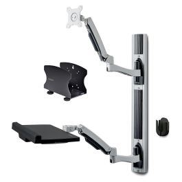 StarTech Estación de Trabajo Soporte de Pared para Monitor VESA hasta 32 Pulgadas y 10kg con Bandeja Teclado/Ratón y Brazo Articulado, Negro Precio: 898.49999943. SKU: B15LEH5J3E