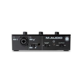M-Audio M-Track Solo Interfaz de Audio USB Compacta para Grabación de Alta Calidad