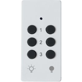 Kit 3 enchufes con mando a distancia + Mando a distancia - GAO - 230 V - Blanco
