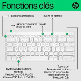HP 350 Compact Multi-Device Bluetooth Keyboard HP 350 Compact Multi-Device Bluetooth Keyboard