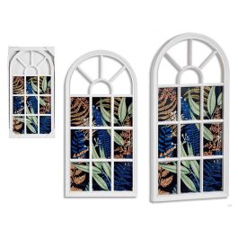 Giftdecor Portafotos Múltiple Ventana Blanco 34.5x2.5x69.5 cm (Set de 6) Precio: 82.88999972. SKU: S3608595