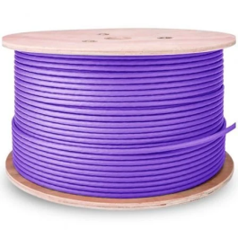 AISENS - CABLE DE RED RJ45 LSZH CAT.6 UTP RIGIDO AWG23 CCA (ALEACION), VIOLETA, 305M Precio: 80.59000026. SKU: B188FLB8CA