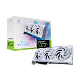 MSI GeForce RTX 5070 Ti GAMING TRIO OC 16GB GDDR7 Tarjeta Gráfica Blanca 912-V531-057 Precio: 1019.49999943. SKU: B1H573X3PY