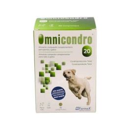 Hifarmax Omnicondro 20 60 Comprimidos - Tratamiento Condroprotector para Perros con Glucosamina, Condroitina y Antioxidantes Precio: 53.5900002. SKU: B1DBPEATCS