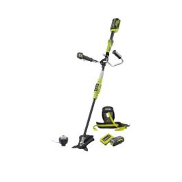 Desbrozadora - RYOBI - Manillar - Cable Ø 1 x 1,65 mm - Hoja de 3 dientes - 1 batería de litio + 36 V 4,0 Ah + 1 cargador de 1,7 A Precio: 339.88999946. SKU: B1CHSNF5KJ