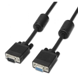 AISENS - CABLE SVGA CON FERRITA, HDB15/M-HDB15/H, NEGRO, 1.8M Precio: 3.50000002. SKU: B12NZ8B37Y